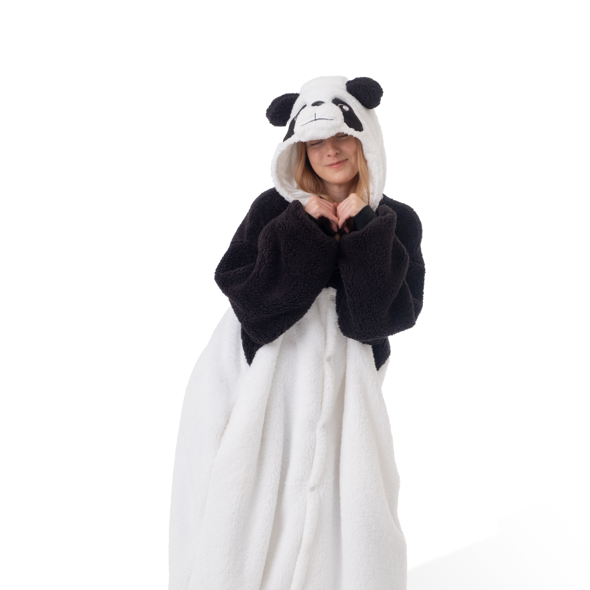 FluffyPandaAnimalKigurumiAdult