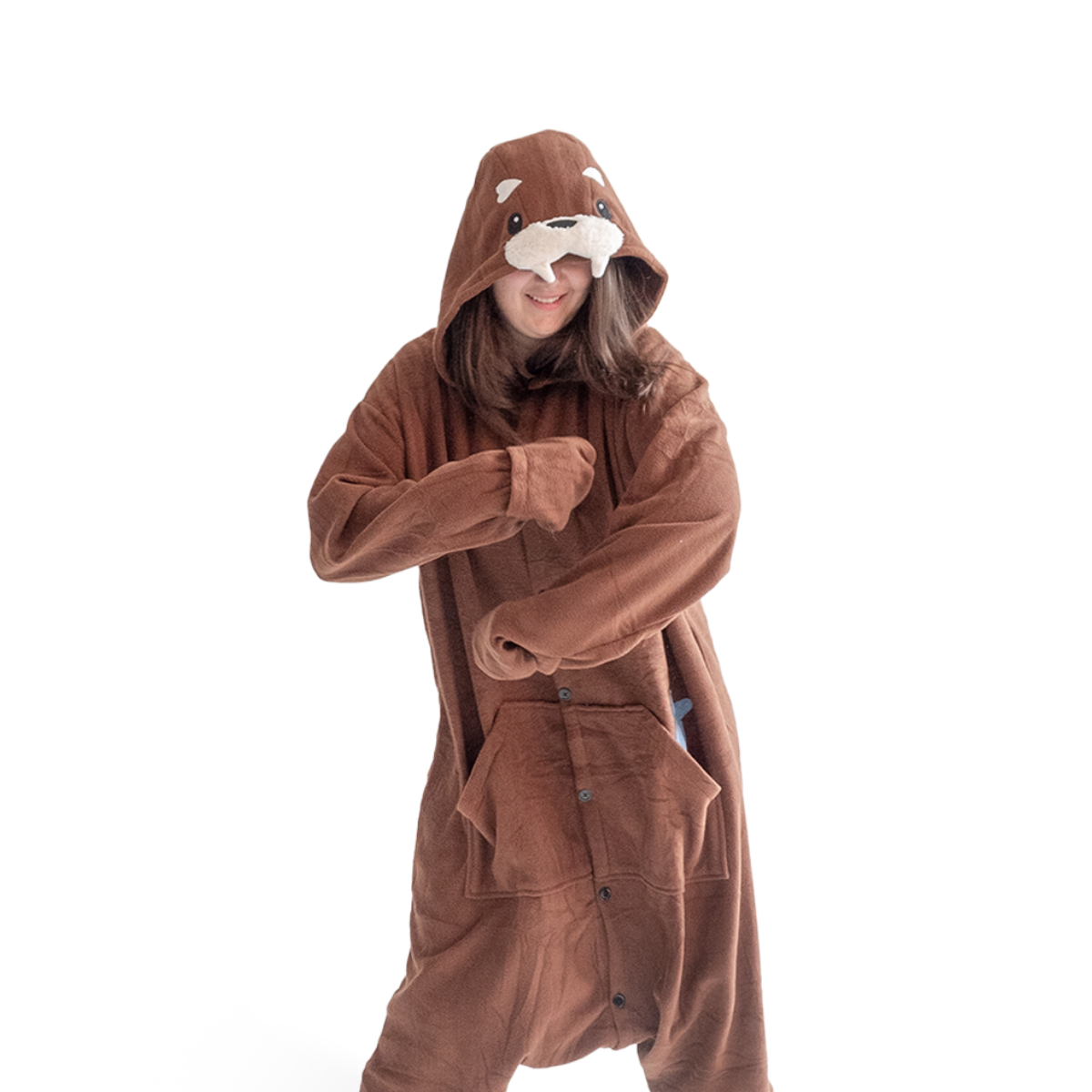 Walrus Kigurumi Adult Animal Onesie Costume Pajama By KIGURUMI.COM