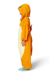 Charmander Character Pokemon Kigurumi Kids Onesie Costume Pajamas Side
