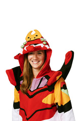 Eva 02 Character Kigurumi Adult Onesie Costume Pajama Hood