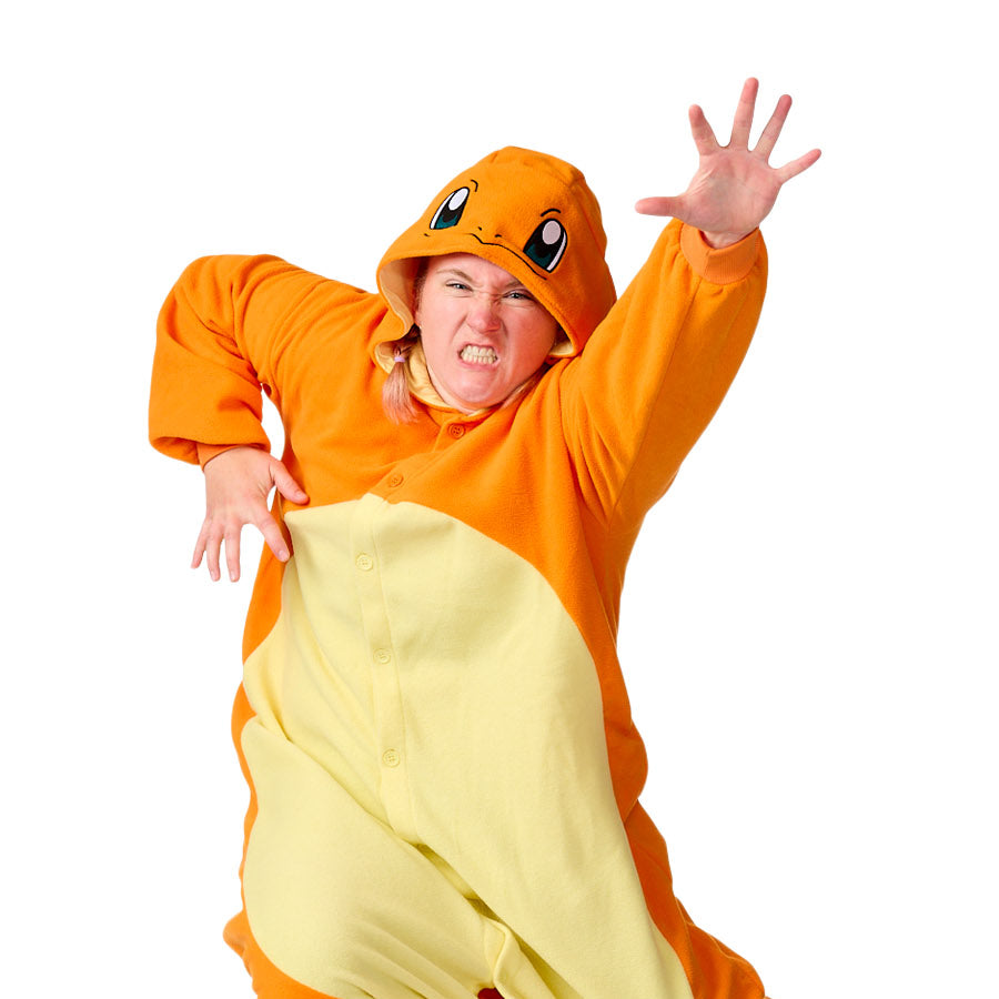 Charmander Pokemon Kigurumi Adult Character Onesie Costume Pajama