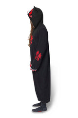 Black Gloomy Bear Character Kigurumi Adult Onesie Costume Pajamas Side