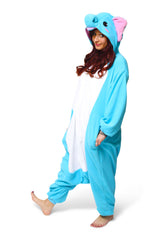 Elephant Animal Kigurumi Adult Onesie Costume Pajamas Main 2