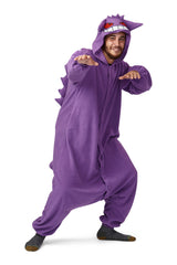 Gengar X-Tall Character Pokemon Kigurumi Adult Onesie Costume Pajamas Main