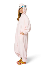 Jigglypuff Character Pokemon Kigurumi Adult Onesie Costume Pajamas Side