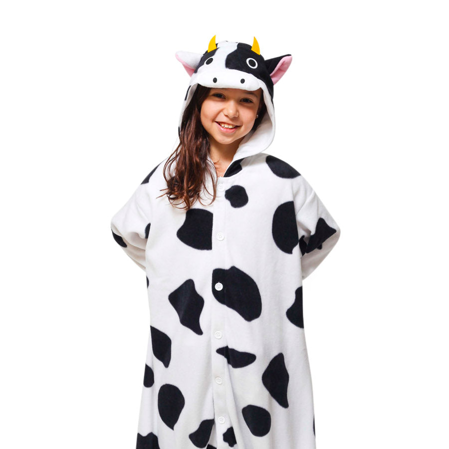 Cow pajamas for kids outlet