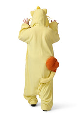Meowth Character Pokemon Kigurumi Adult Onesie Costume Pajamas Back