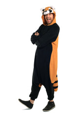 Red Panda X-Tall Animal Kigurumi Adult Onesie Costume Pajamas Main