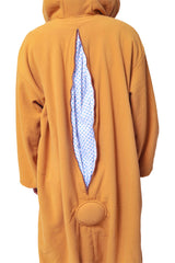 Rilakkuma Character Kigurumi Adult Onesie Costume Pajamas Back Details