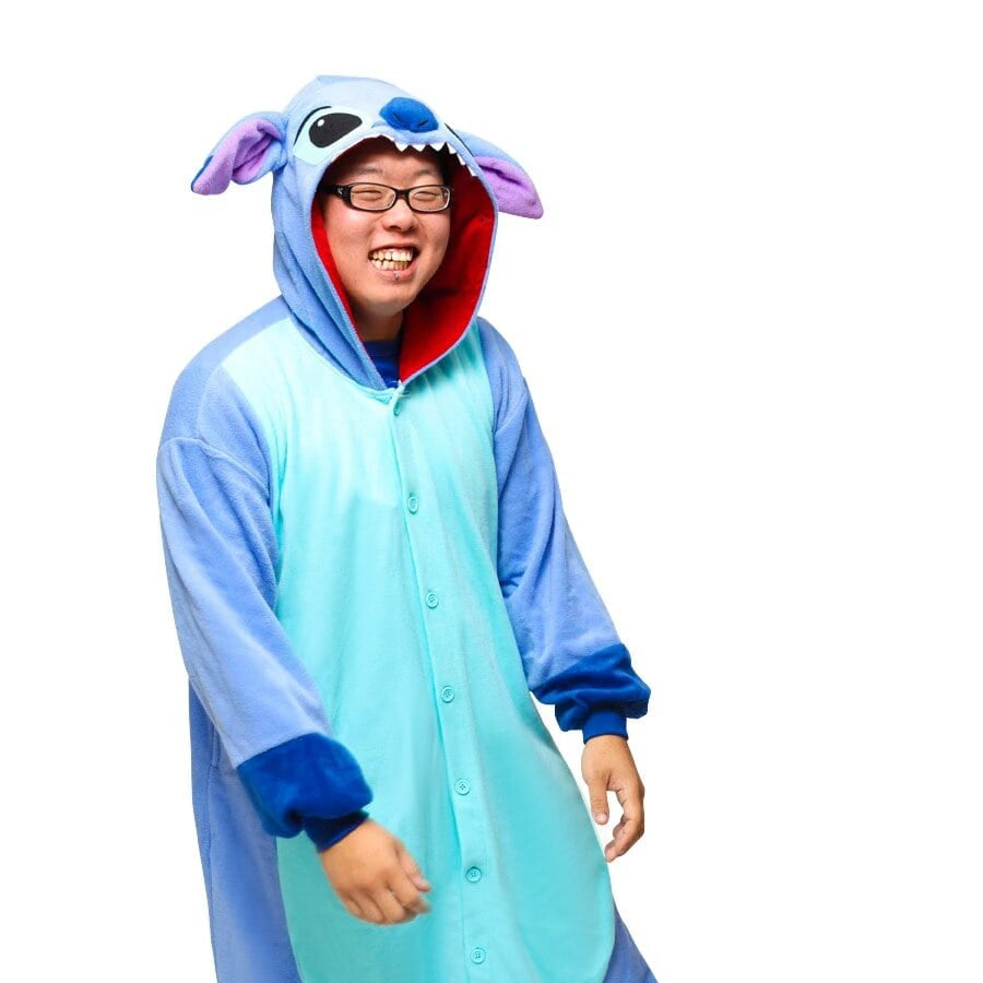 Adult stitch sale onesie