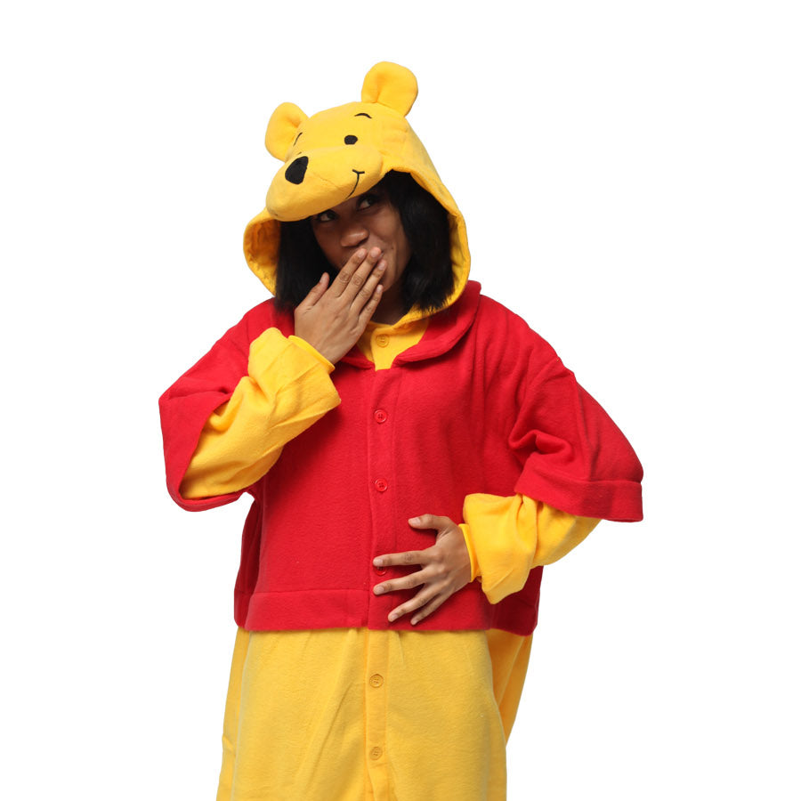 Winnie the deals pooh onesie adult