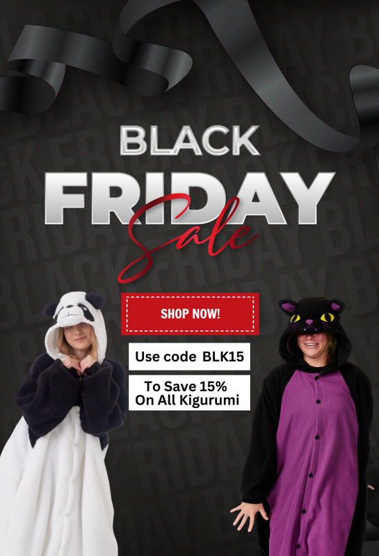 Kigurumi Animal Onesie BLACK FRIDAY SALE use code BLK15 to save 15% on all Kigurumi