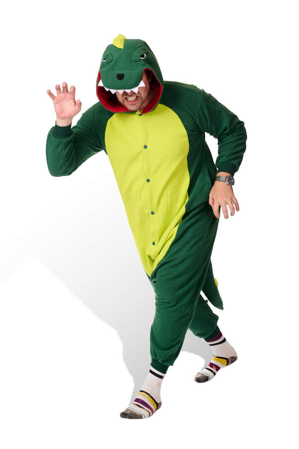 Dinosaur Kigurumi Adult Animal Onesie Costume Pajama By Panda Parade Regular