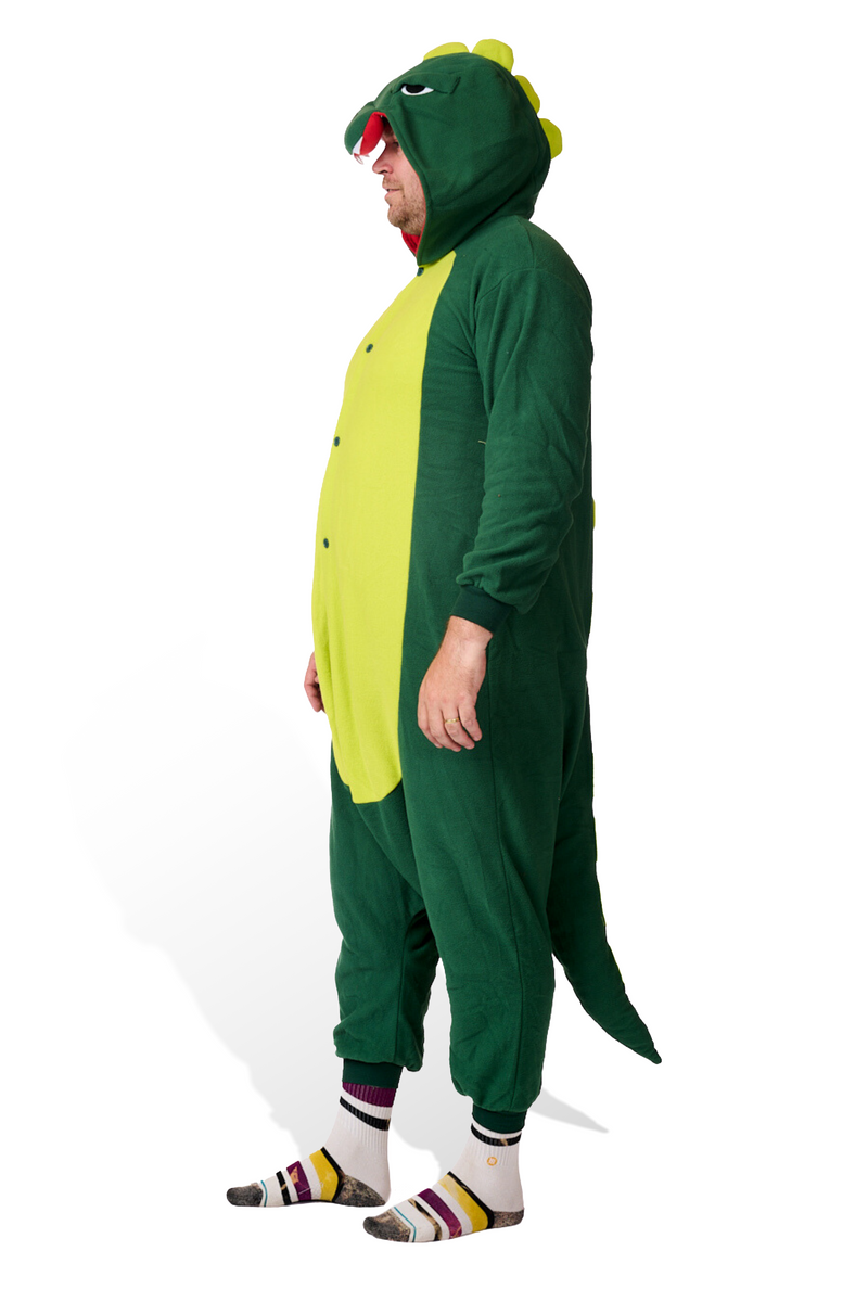 Dinosaur Kigurumi Adult Animal Onesie Costume Pajama By Panda Parade Regular