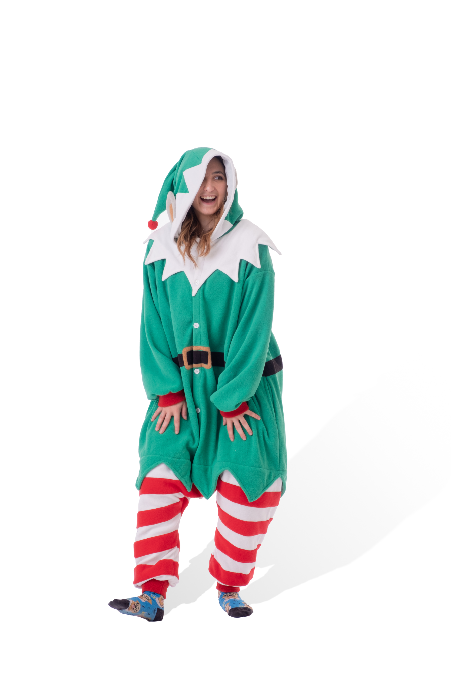 Elf pyjamas adults hotsell