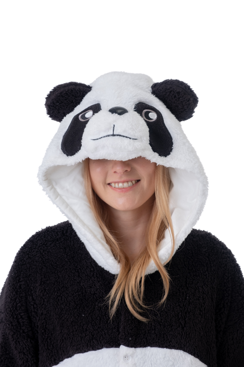 Fluffy Panda Kigurumi