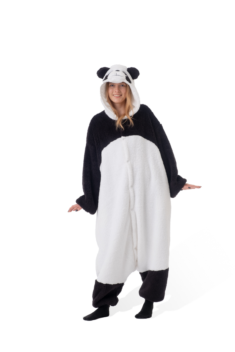 Fluffy Panda Kigurumi