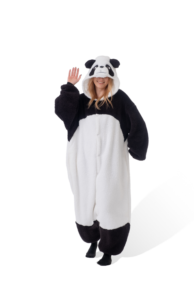 Fluffy Panda Kigurumi