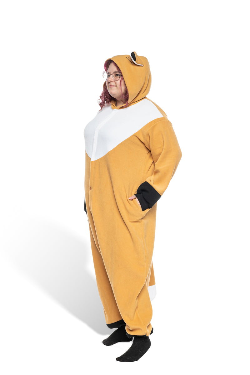 Japanese Red Fox By Panda Parade Animal Kigurumi Adult Onesie Costume Pajamas Side