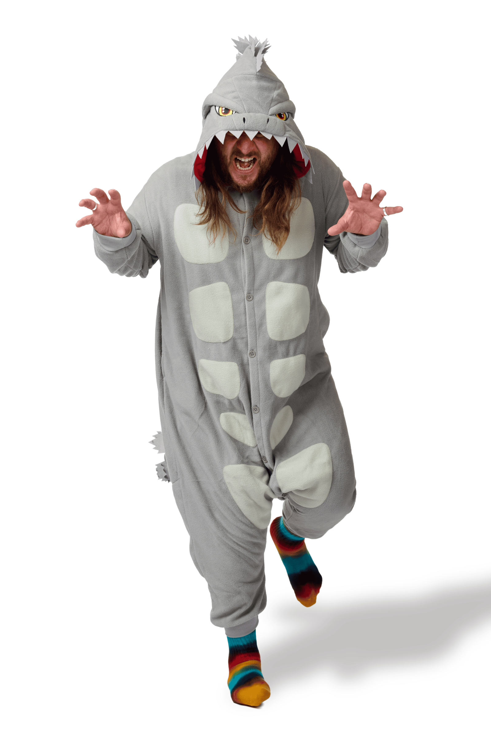 kigurumi フルセット Lizard Kaiju Kigurumi Adult Animal Onesie Costume Pajama By