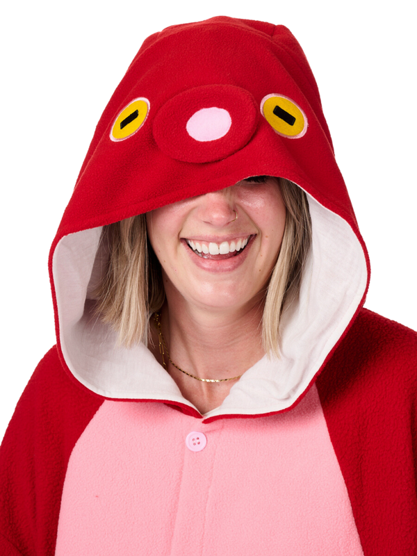 Octopus Animal Kigurumi Adult Onesie Costume Pajamas Hood KIGU-KG-012