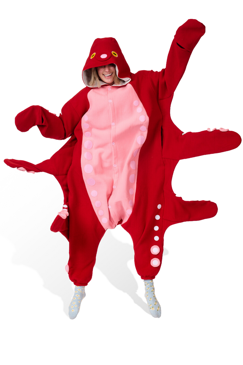 Octopus Kigurumi Adult Animal Onesie Costume Pajama By KIGURUMI.COM X Tall