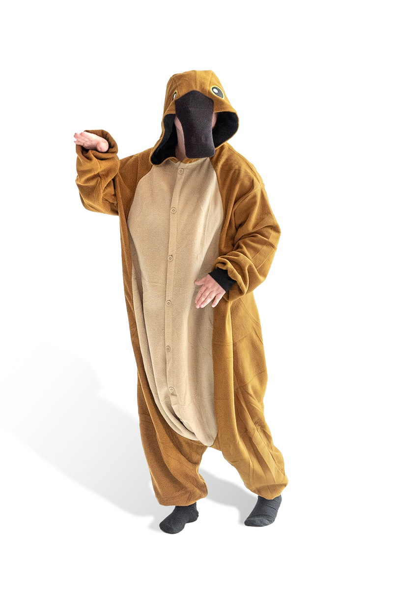 Platypus Kigurumi Adult Animal Onesie Costume Pajama By KIGURUMI.COM Regular