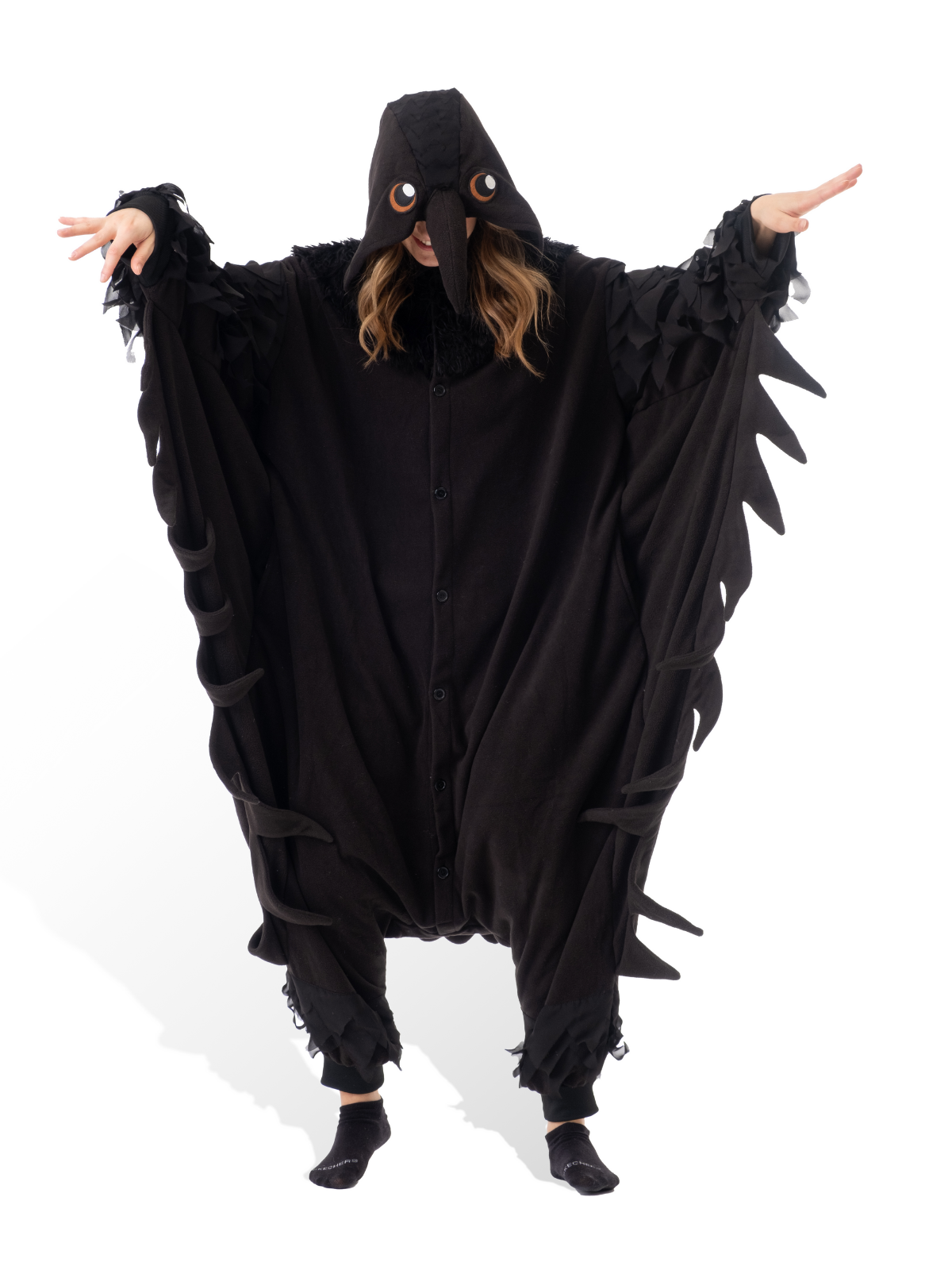 Raven Kigurumi Adult Animal Onesie Costume Pajama By KIGURUMI.COM