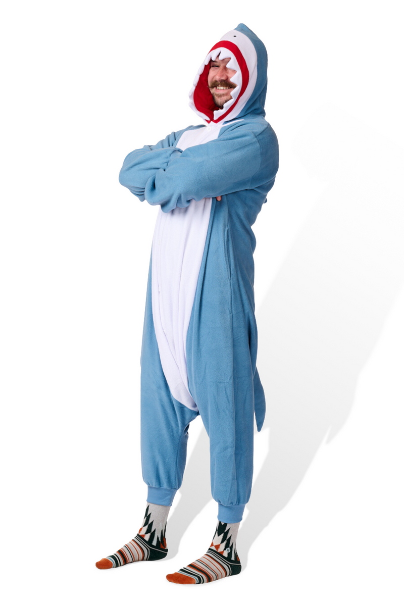 Shark Kigurumi Adult Animal Onesie Costume Pajama By KIGURUMI.COM