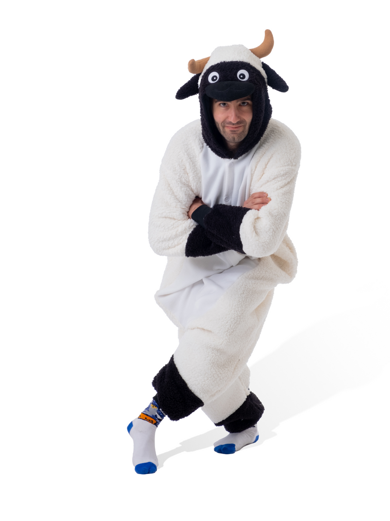 Sheep Animal Kigurumi Adult Onesie Costume Pajamas Main2 KIGU-KG-031