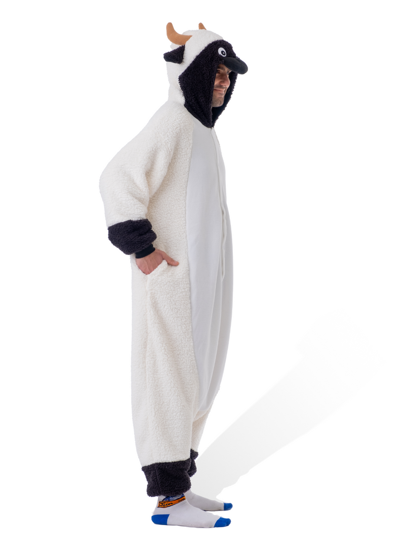 Sheep Animal Kigurumi Adult Onesie Costume Pajamas Side KIGU-KG-031