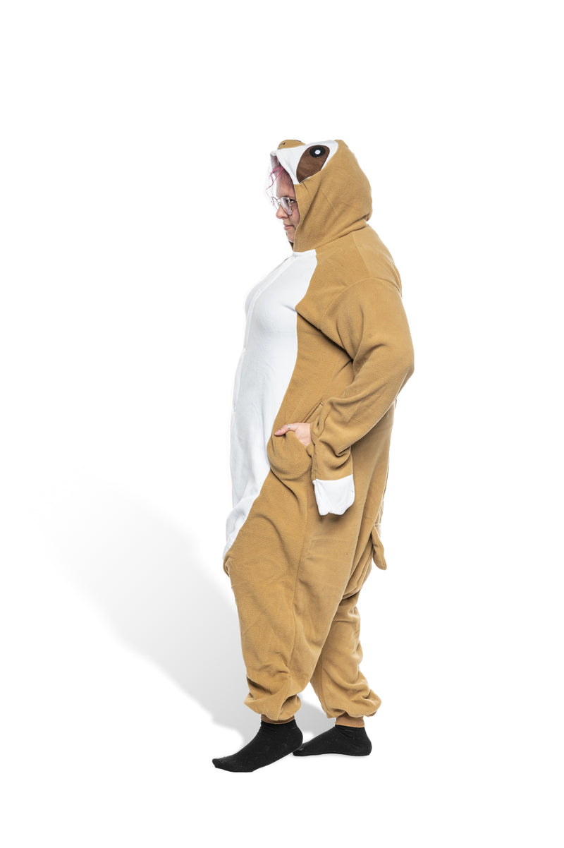 Sloth By Panda Parade Animal Kigurumi Adult Onesie Costume Pajamas Side