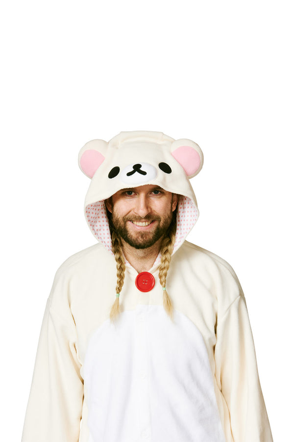 Korilakkuma X-Tall Character Kigurumi Adult Onesie Costume Pajama Hood