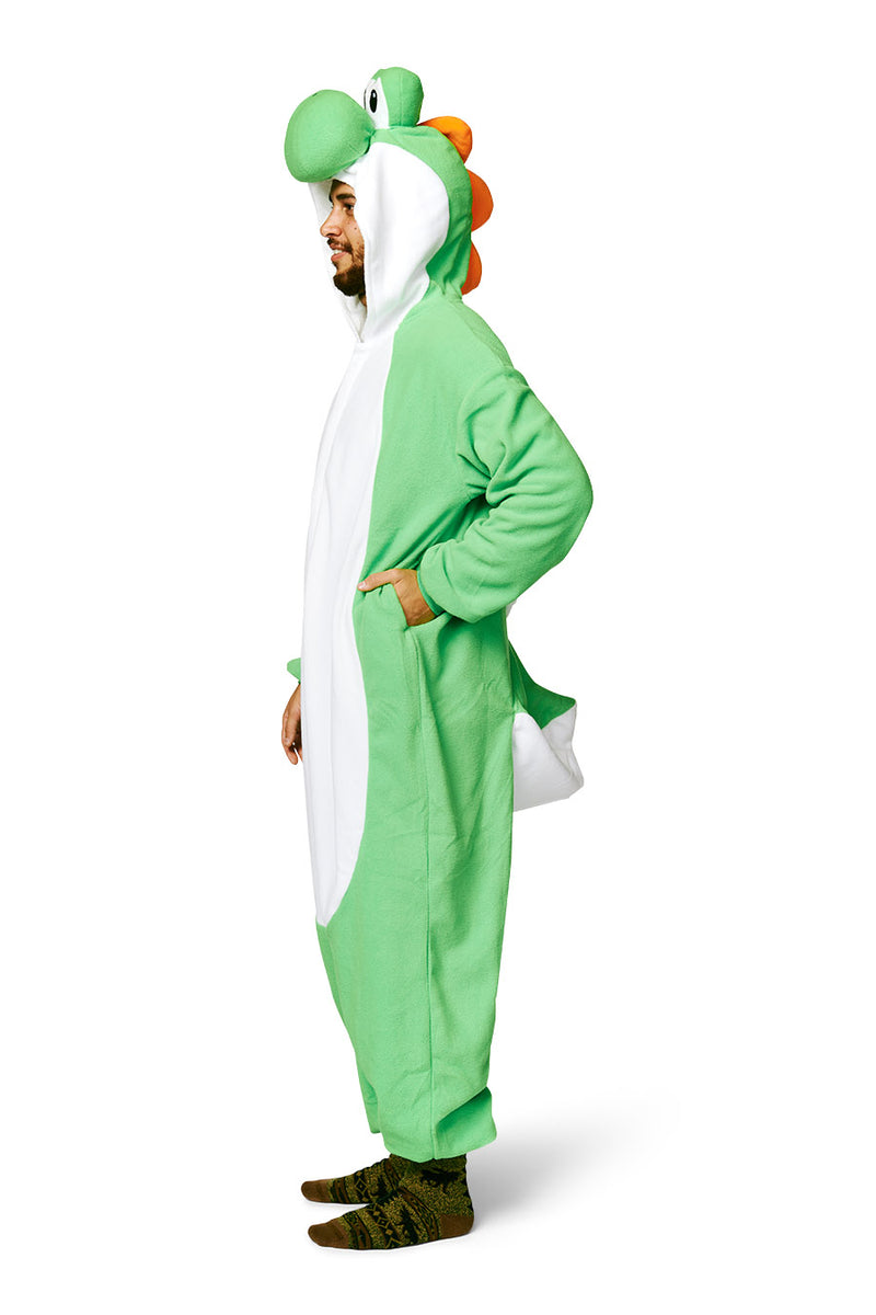 Yoshi Character kigurumi Adult Onesie Costume Pajama Side