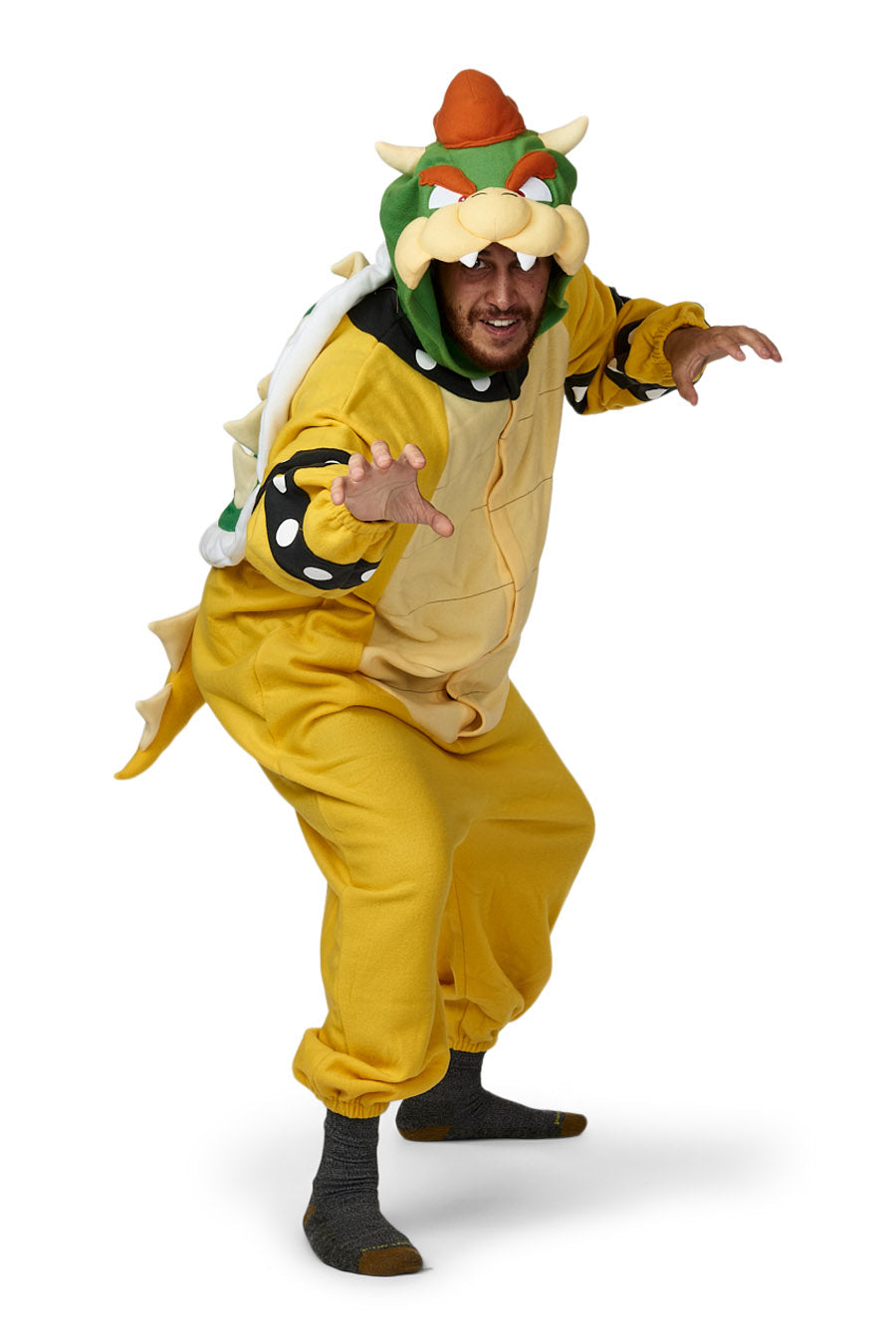 Super Mario Brothers Bowser Kigurumi Adult Character Onesie