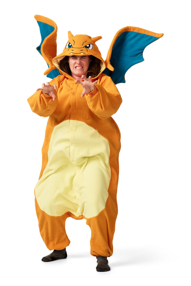 Charizard Character Pokemon Kigurumi Adult Onesie Costume Pajamas Main