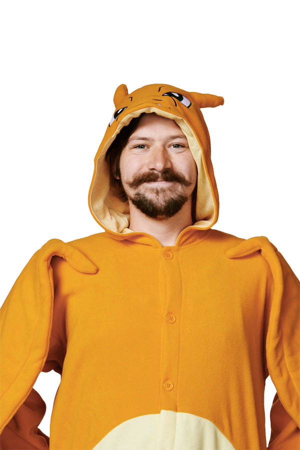 Charizard X-Tall Character Pokemon Kigurumi Adult Onesie Costume Pajamas Hood