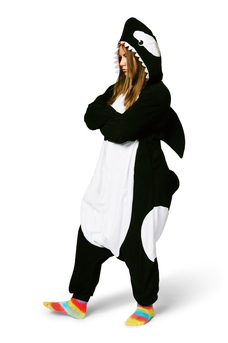 Killer Whale Kigurumi Adult Animal Onesie Costume Pajama By SAZAC