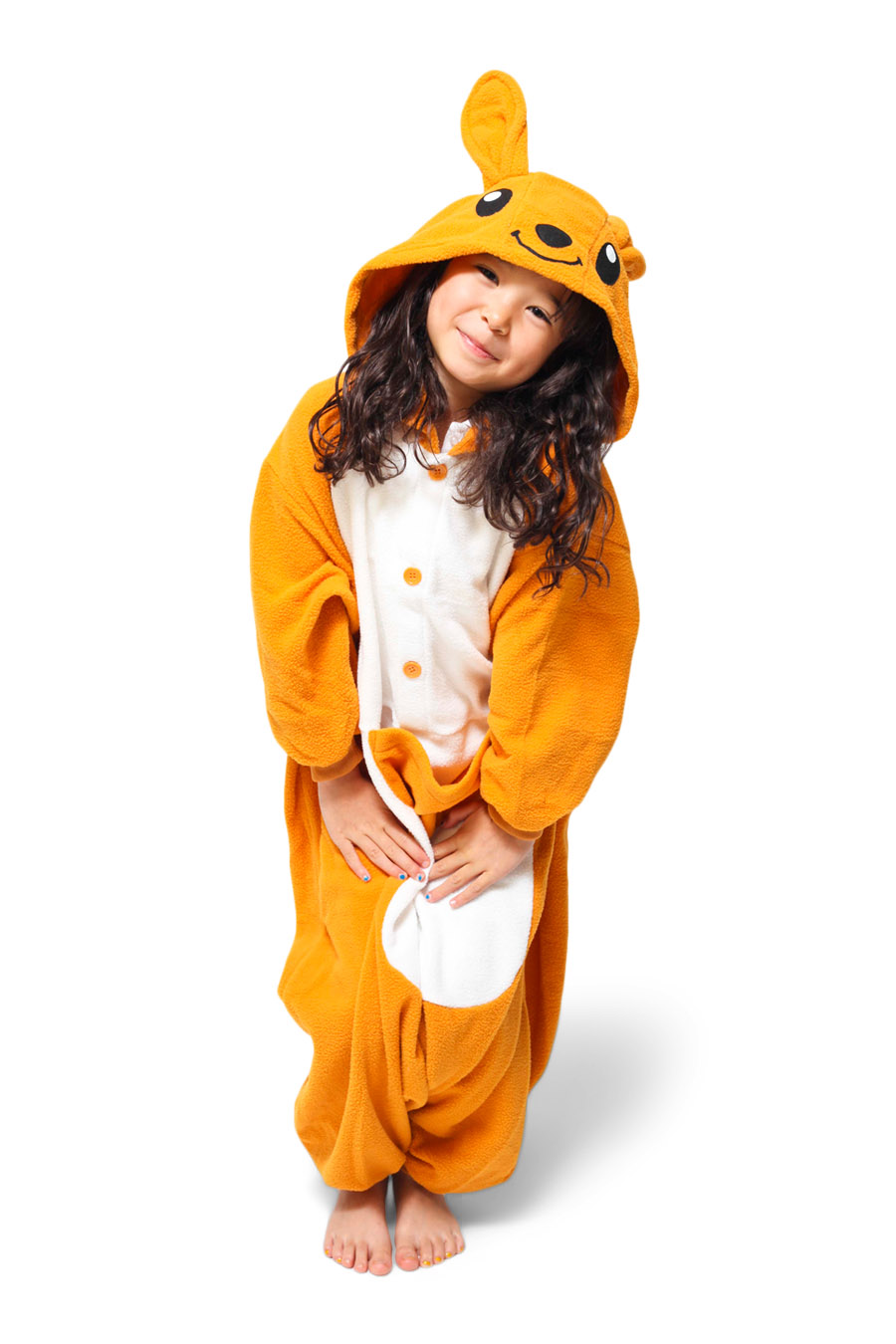 Kids Kangaroo Kigurumi Animal Onesie Costume Pajama By SAZAC