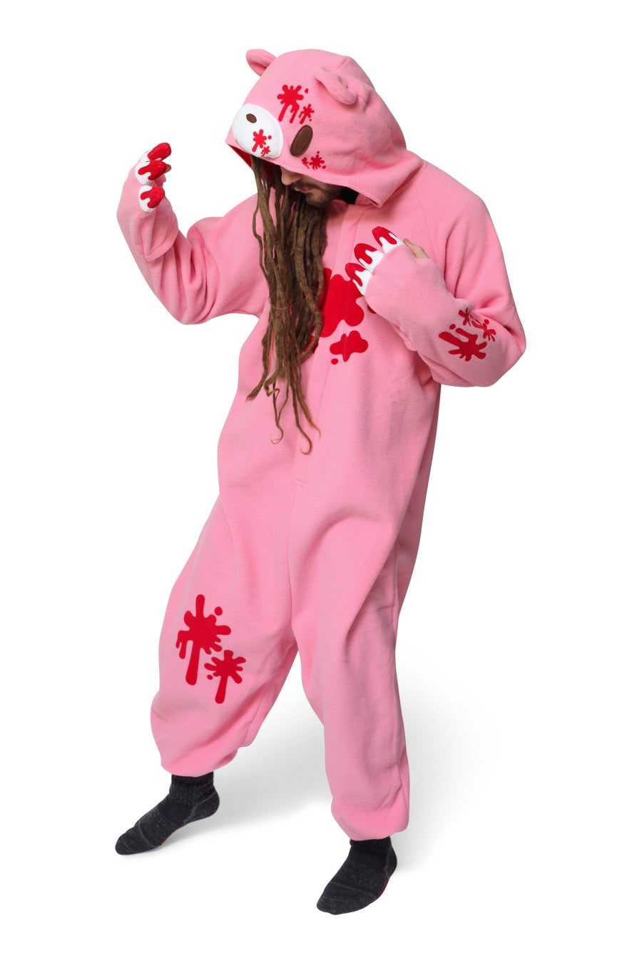Pink Gloomy Bear Kigurumi Adult Character Onesie Costume Pajama By SAZAC