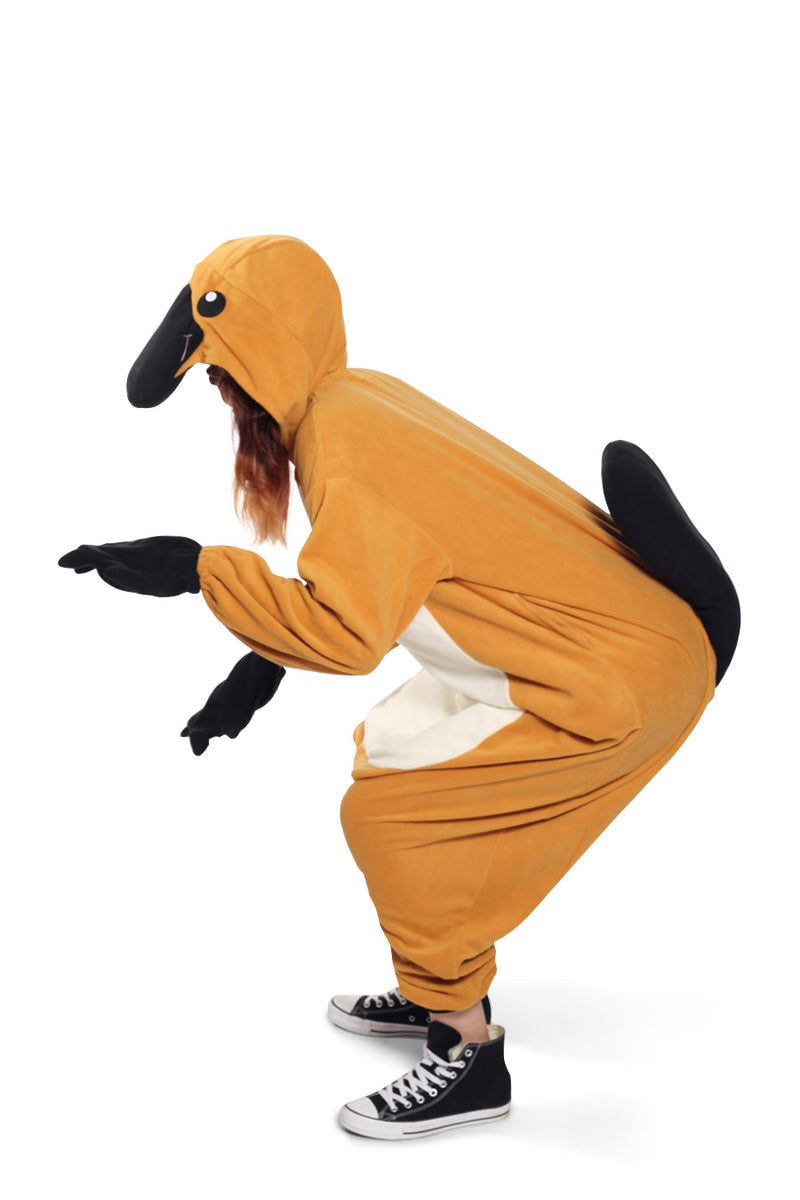 Platypus Animal Kigurumi Adult Onesie Costume Pajamas Side Details