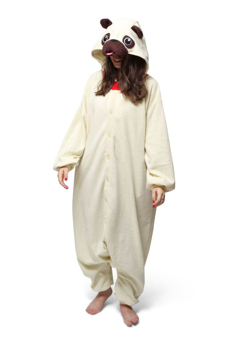 Pug Kigurumi Adult Animal Onesie Costume Pajama By SAZAC