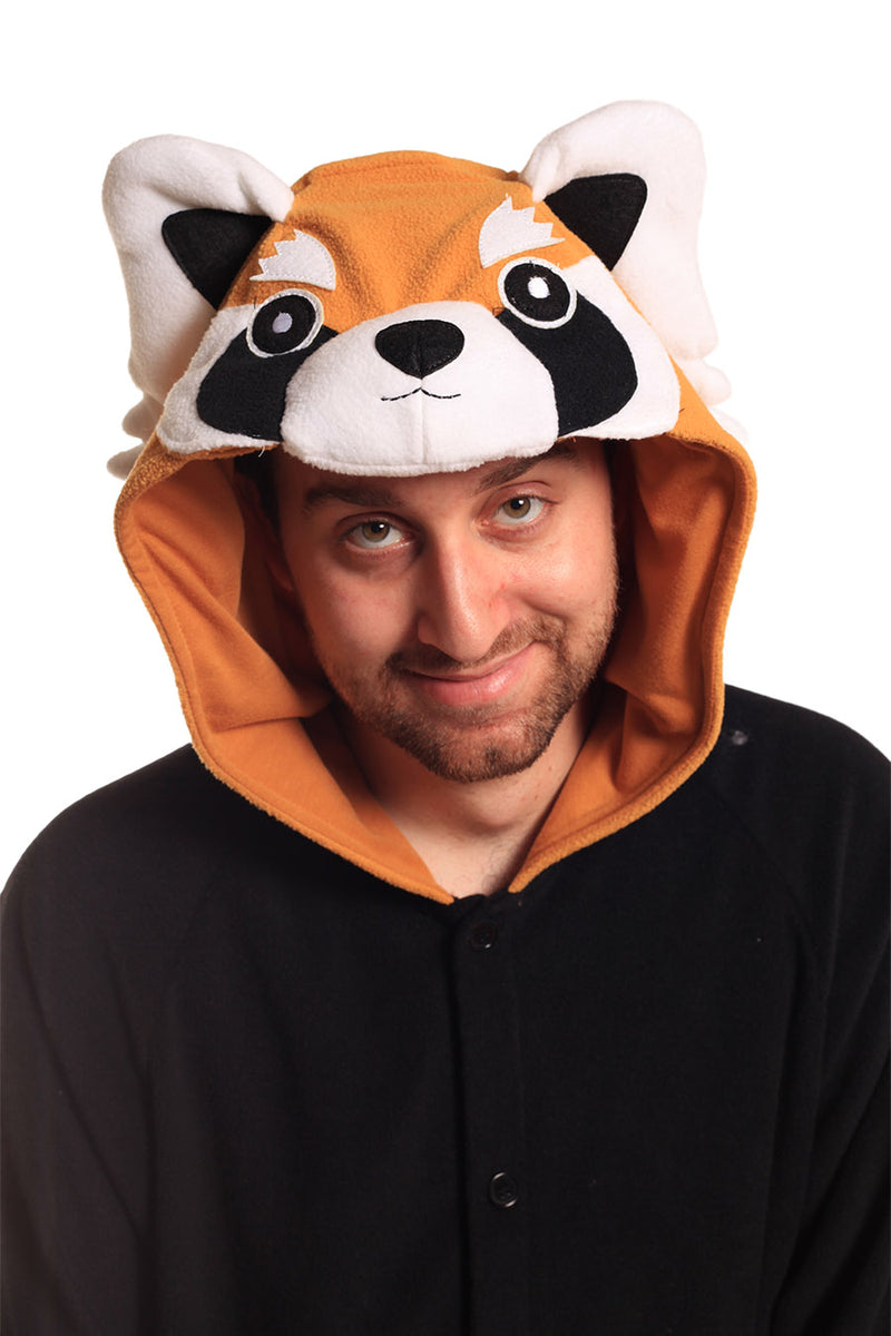Red Panda X-Tall Animal Kigurumi Adult Onesie Costume Pajamas Hood