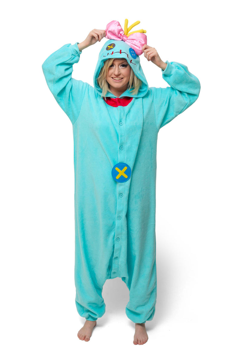 Scrump the Doll Character Kigurumi Adult Onesie Costume Pajamas Main