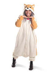 Shiba Dog Animal Kigurumi Adult Onesie Costume Pajamas Main 2