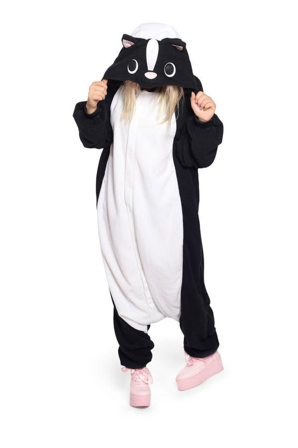 Skunk Kigurumi Adult Animal Onesie Costume Pajama By SAZAC