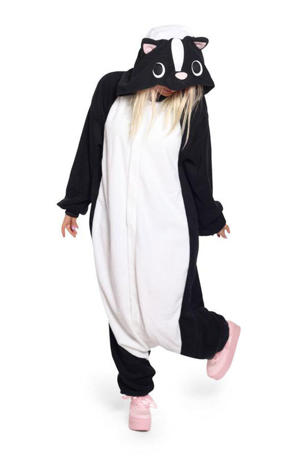 Adult skunk top onesie
