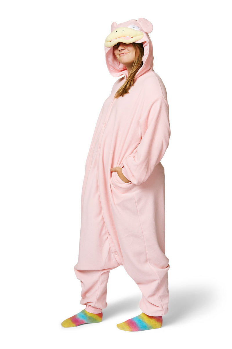 Slowpoke Character Pokemon Kigurumi Adult Onesie Costume Pajamas Main 2